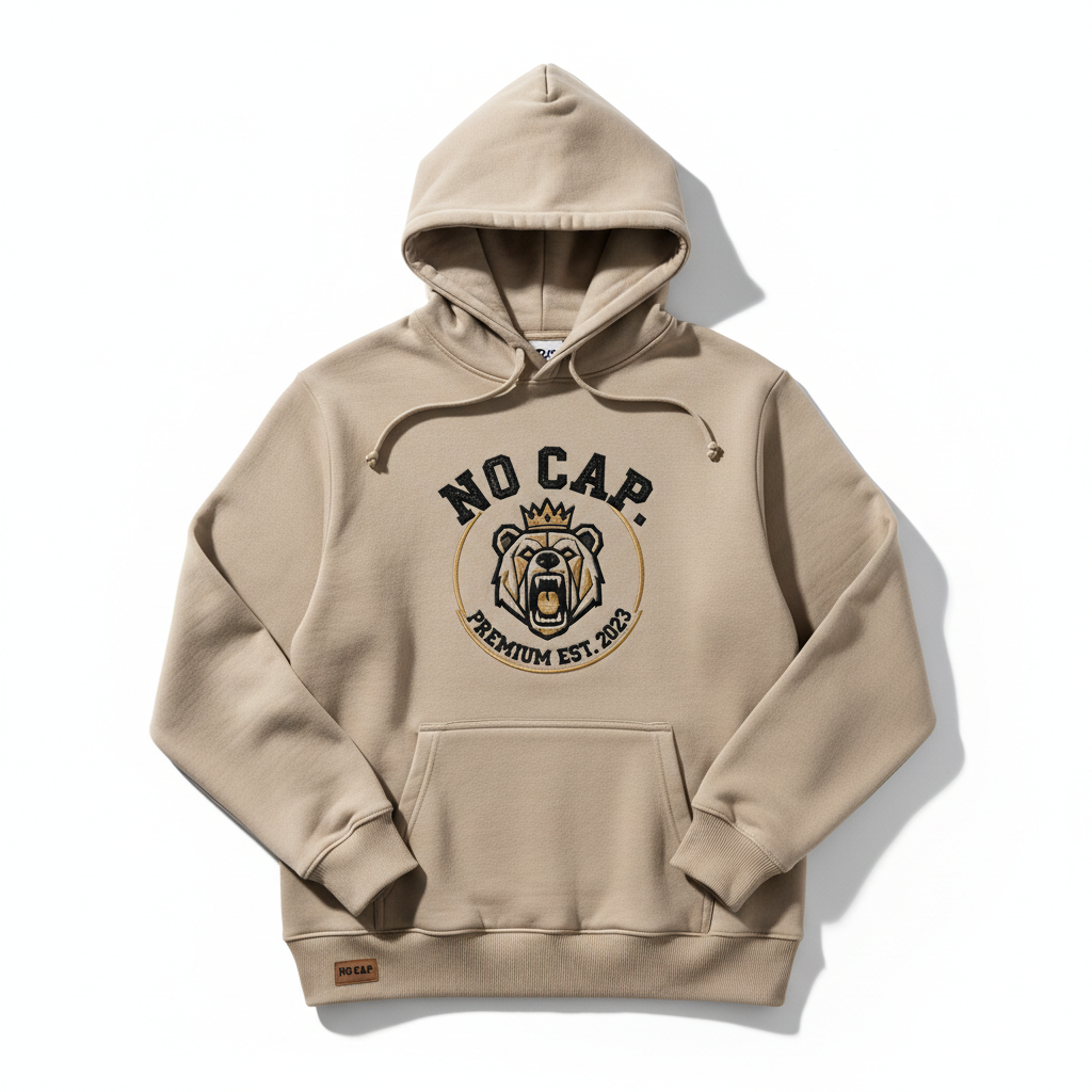 Beige Hoodie