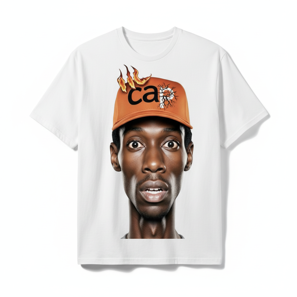 CAP Old Man White T-Shirt