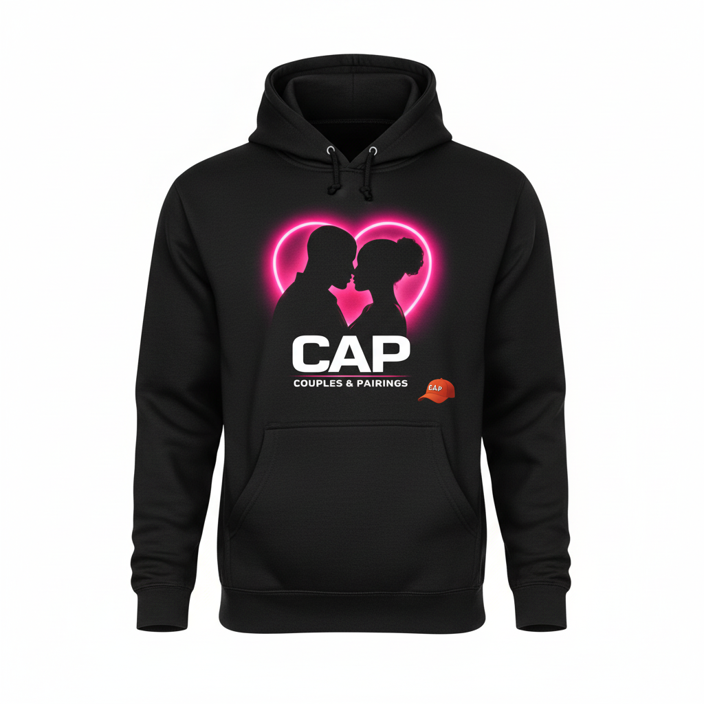 Couples Black Hoodie
