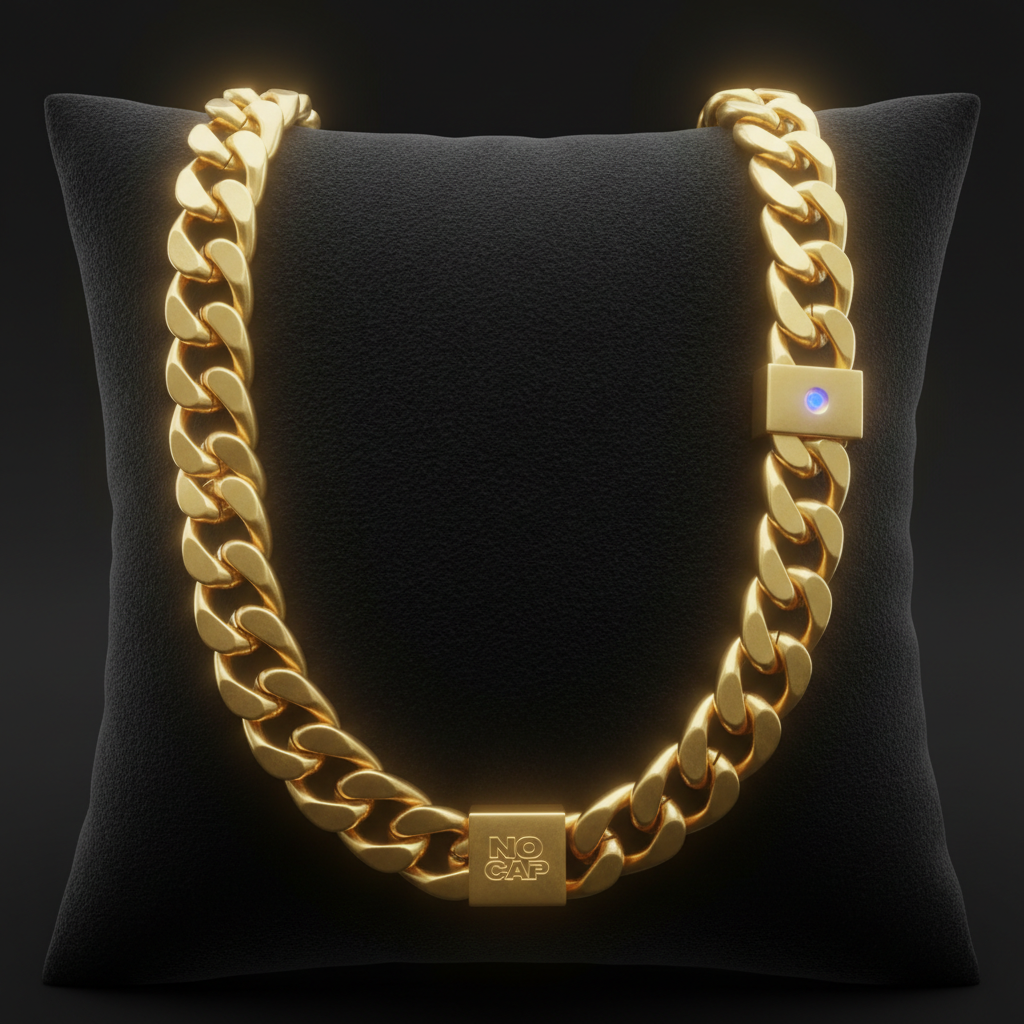 Gold Cuban Smart Chain