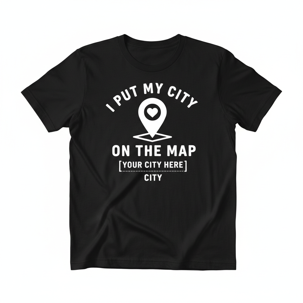 I Put My City On The Map Tee