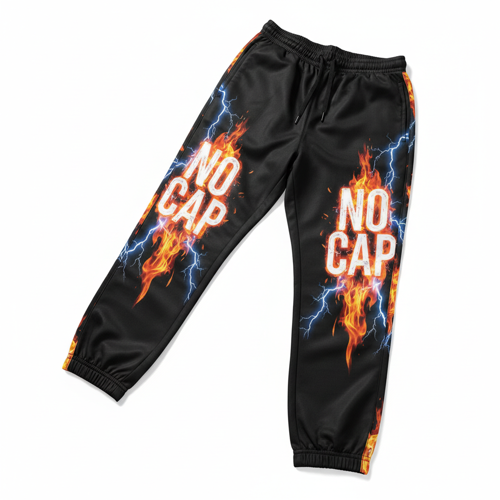 NO CAP Explosive Joggers - Black