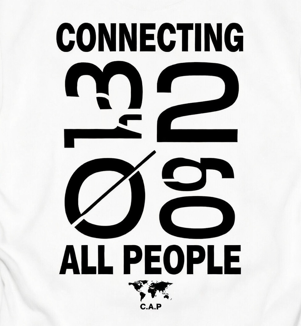 CAP Connecting 012≠50 078400 Tee - White