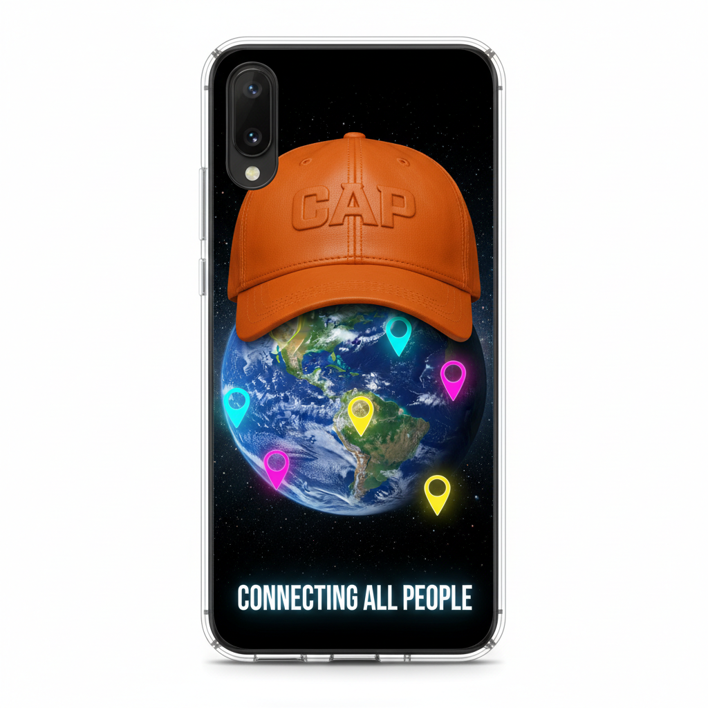 CAP Earth + Leather Cap Phone Case - Premium Protective
