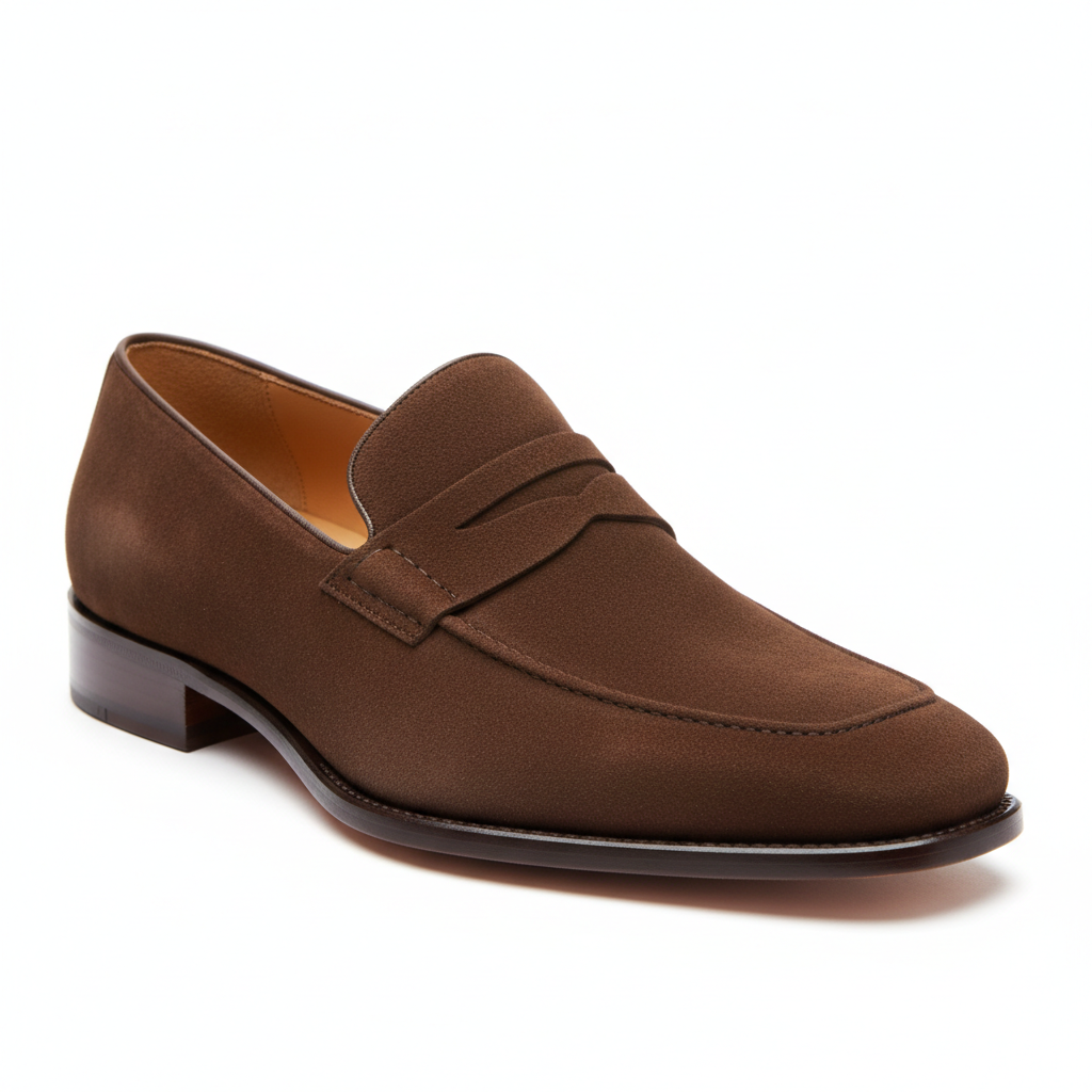 CAP Class & Prestige Suede Loafers - Brown