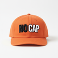 NO CAP Baseball Cap - Orange