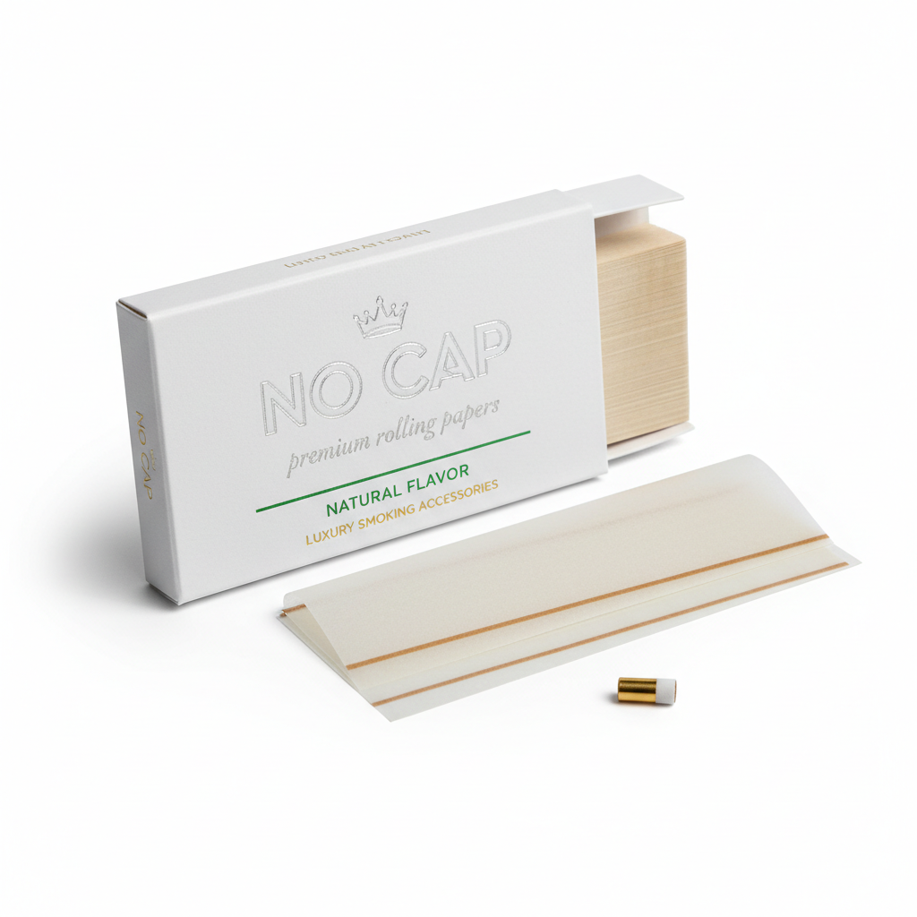NO CAP Premium Rolling Papers - Natural