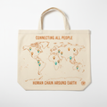 CAP World Map Tote Bag - Premium Canvas