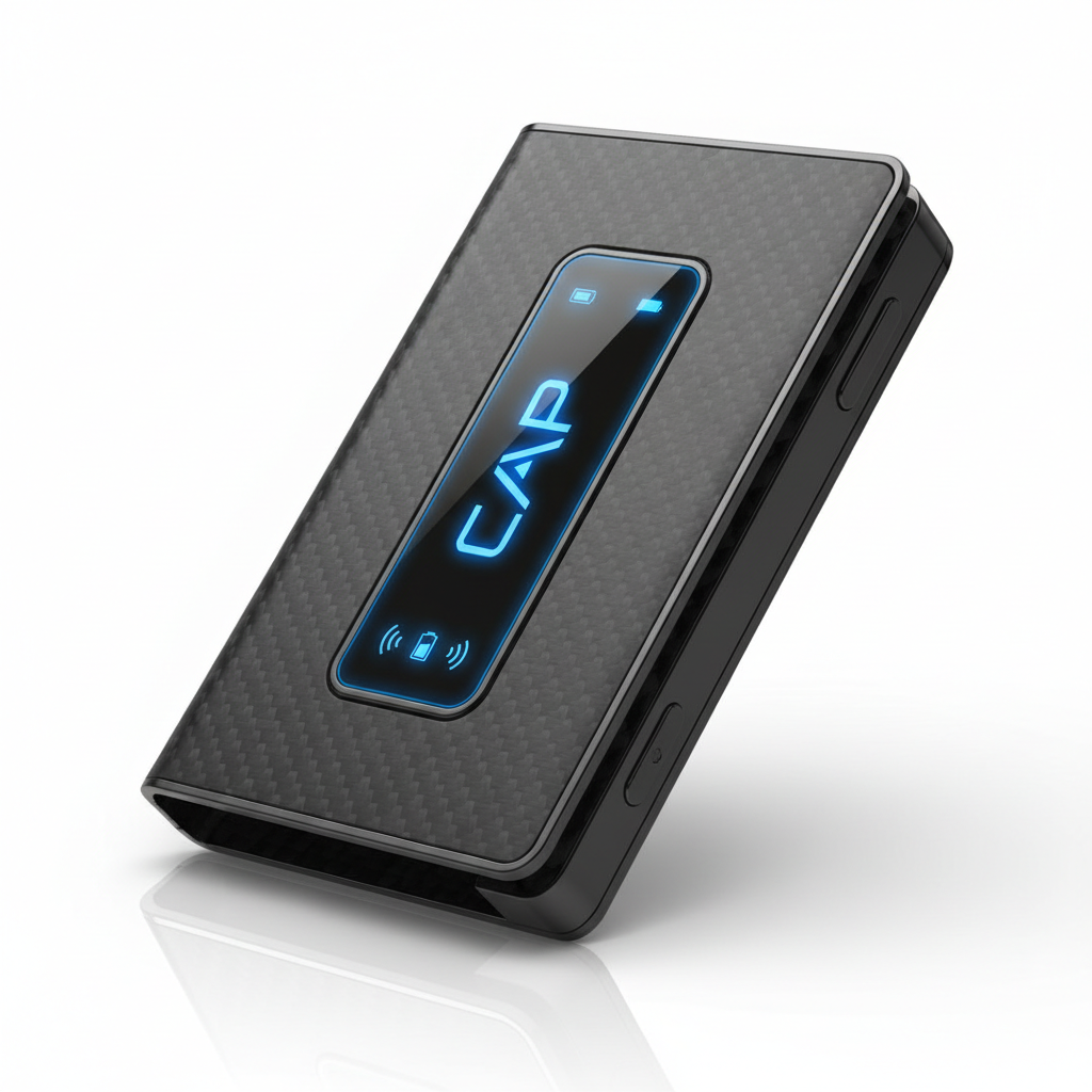 CAP Smart Wallet - RFID Carbon Fiber Tech