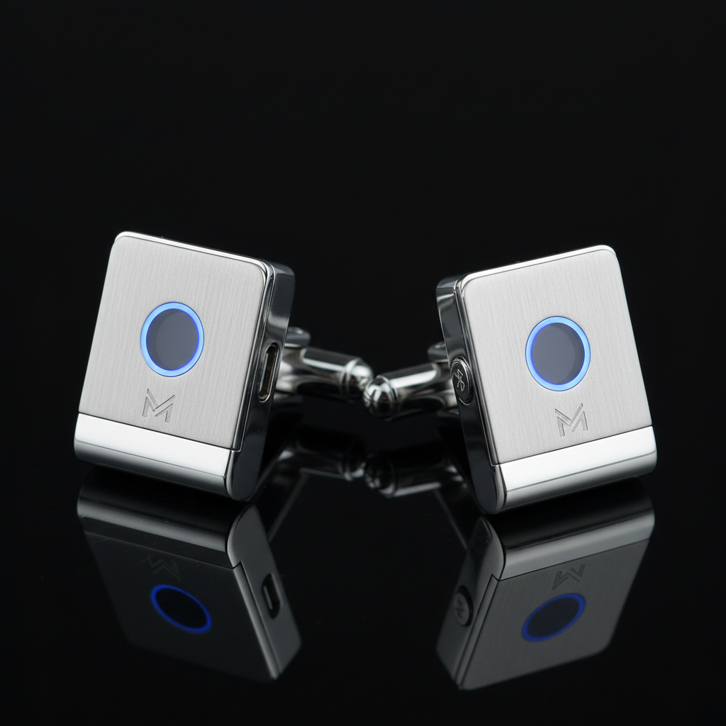 CLASS & PRESTIGE Smart Cufflinks - Executive Tech Accessory
