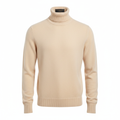 CAP Class & Prestige Cream Cashmere Turtleneck