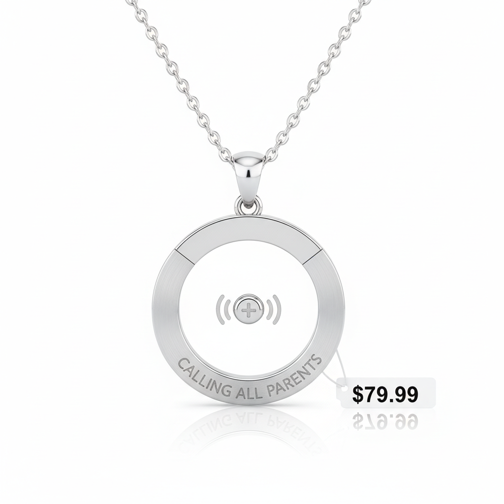 CALLING ALL PARENTS Smart Necklace Tier 2: Advanced Guardian
