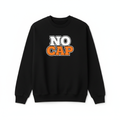 NO CAP Crewneck Sweatshirt - Black