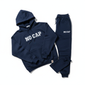 NO CAP Navy Sweatsuit Bundle - Hoodie + Joggers