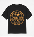 CAP Media Empire Badge Tee - Black