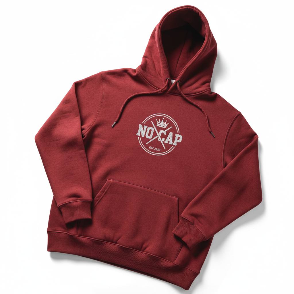 NO CAP Hoodie - Red