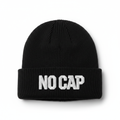 NO CAP Beanie - Black