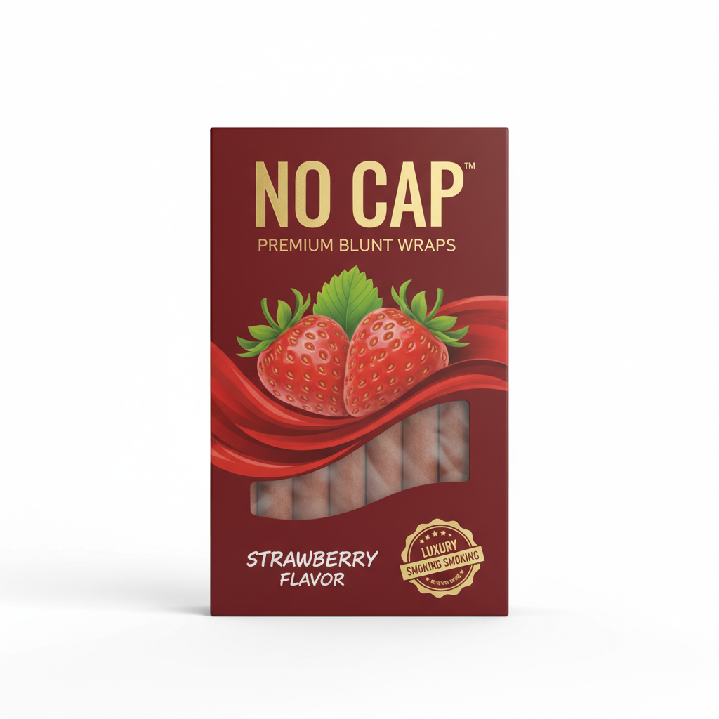 NO CAP Blunt Wraps - Strawberry